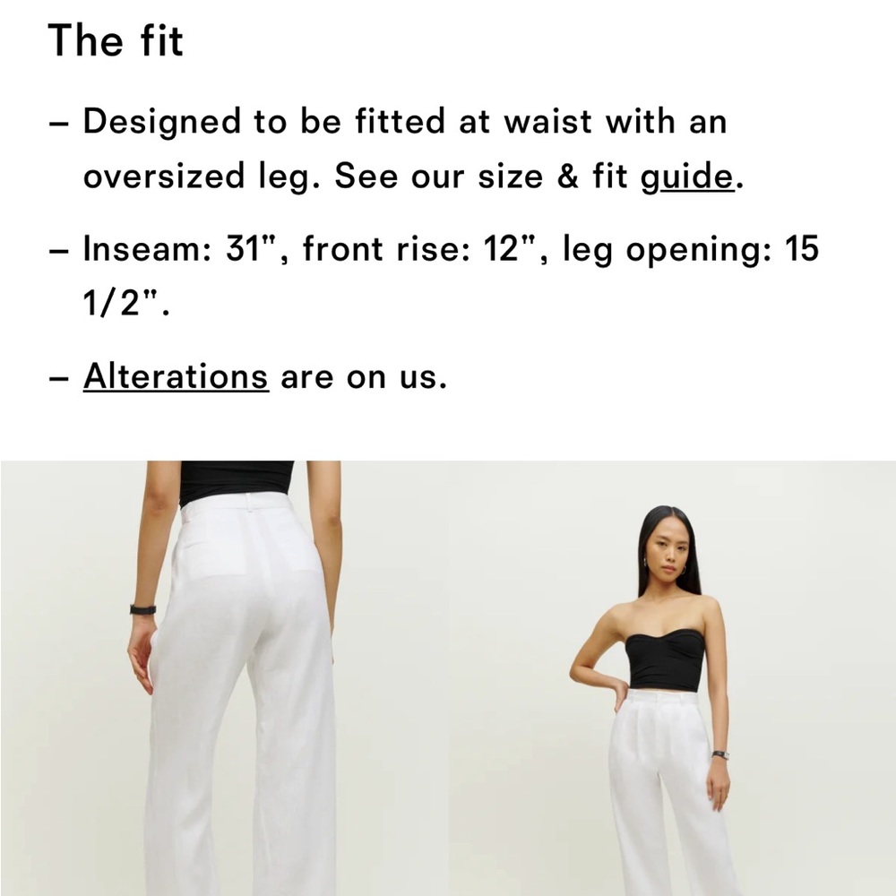 Reformation Vesta Pant